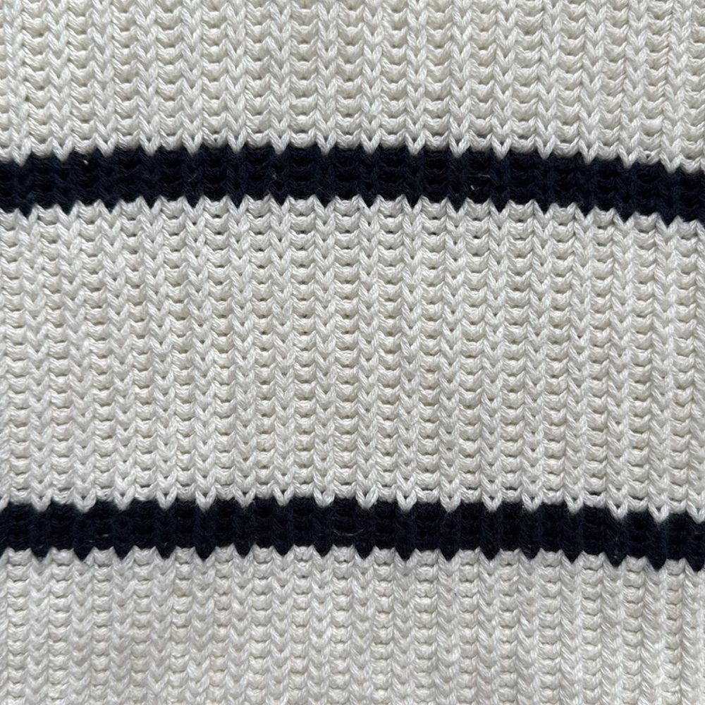 J. Crew heritage cotton fisherman crewneck sweater in stripe - Picture 6 of 7